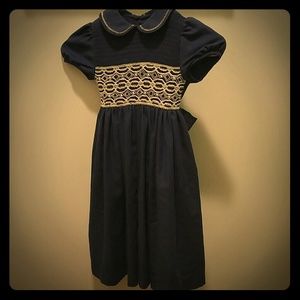Girls Smocked Dress
